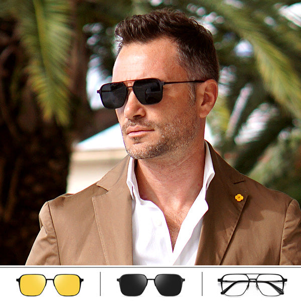 Olene™ 3 In 1 Polarized Sunglasses